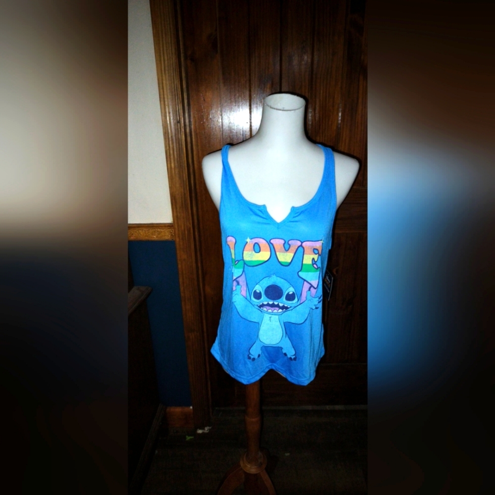 Disney Stitch Sleeveless T shirt